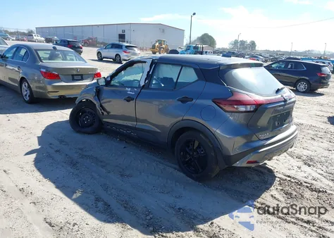 2021 Nissan Kicks S Xtronic Cvt из США, поврежденный, VIN 3N1CP5BVXML553278